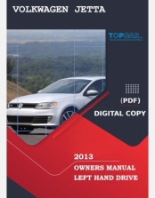 VOLKSWAGEN JETTA 2013 OWNERS MANUAL